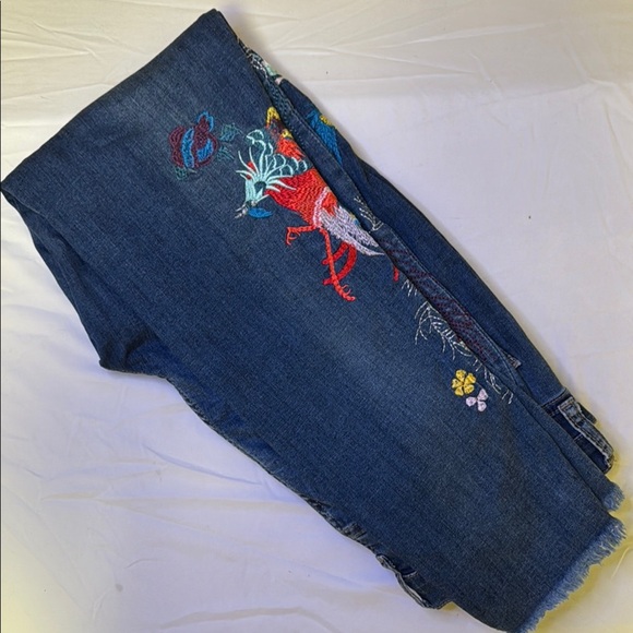 Free People Embroidered Jeans - Picture 7 of 7